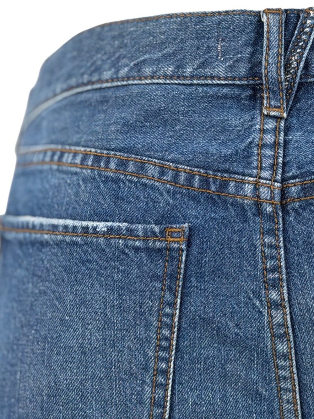 Free People Distressed Fringe Denim Jean Shorts 31| Boho Grunge Indie Sleaze Y2K - Picture 10 of 16
